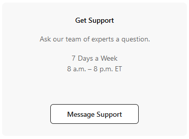 Teachable support time